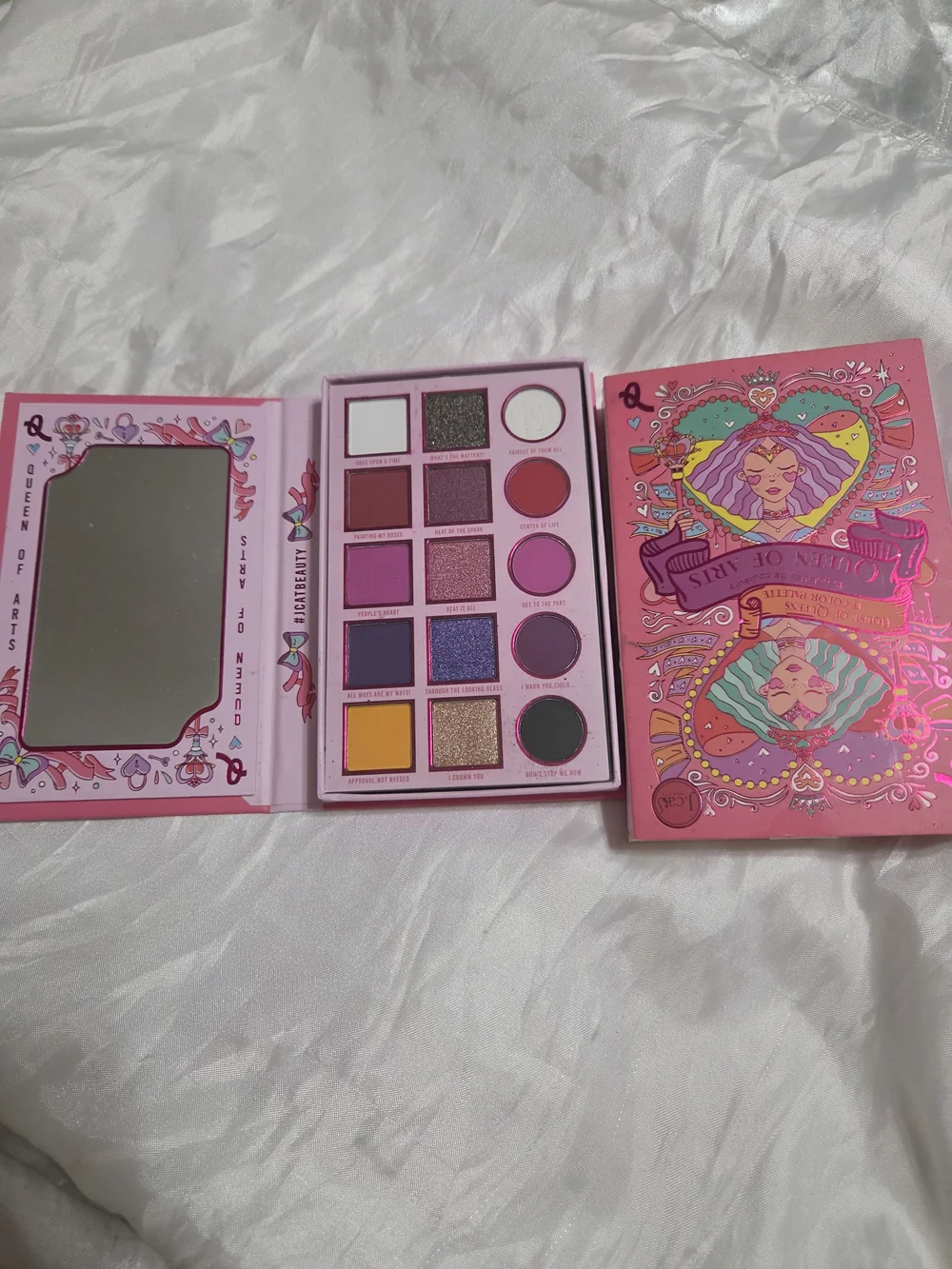 NWT Queen of Arts Pink Eyeshadow Palette by